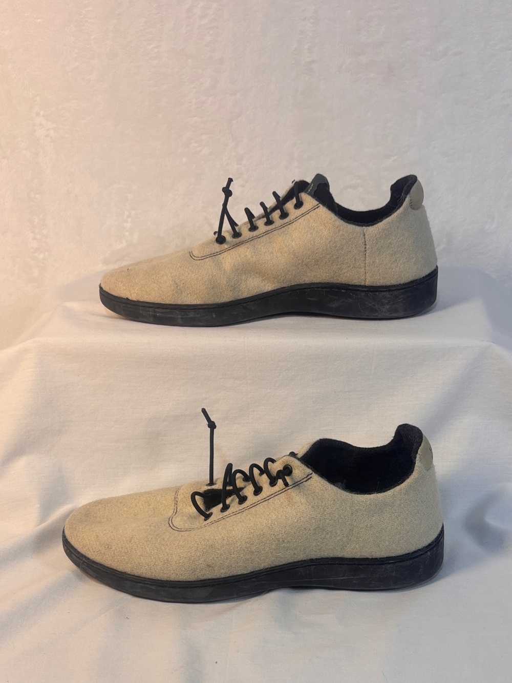 Baabuk Urban Wooler Merino Wool Sneakers Beige Tan EU 42 US 9